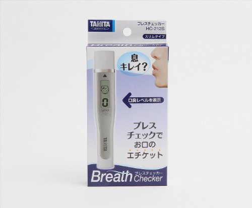Tanita Breath Checker Slim white HC-212S-WH New bad breath tester by