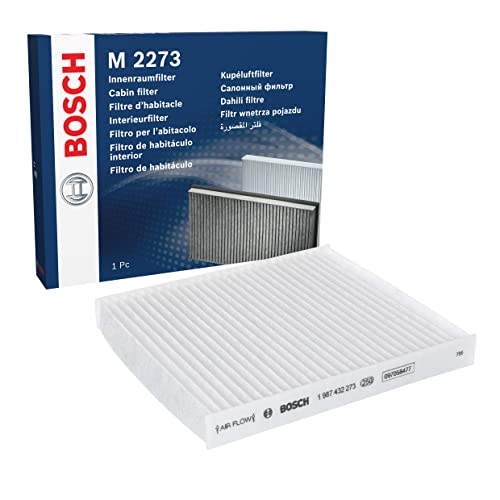 Bosch Filtro Abitacolo Standard M2273, Filtro di Ricambio - Filtra polline e polveri per un'aria più pulita all'interno del veicolo