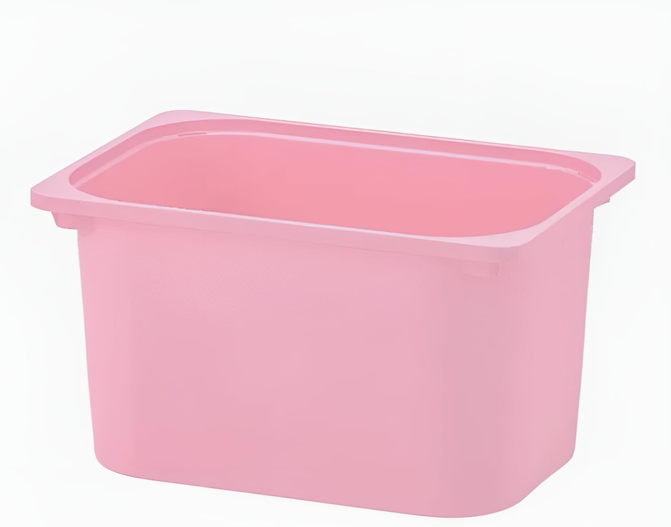 TROFAST Plastic Storage Box – 42 x 30 x 23 cm – Compatible with IKEA Storage Units. Best storage Idea for Toys. (Pink)