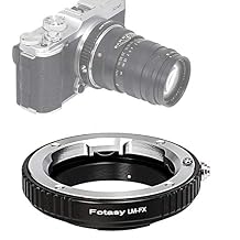 Fotasy Copper Leica M Lens to Fuji X Adapter, Leica M Mount to X-Mount Adapter, Compatible with Fujifilm X-Pro1 X-Pro2 X-E1 X-E2 X-E3 X-A5 X-M1 X-T1 X-T2 X-T3 X-T10 X-T20 X-T30 X-H1