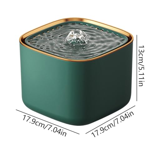 Fuente de agua para mascotas ultrasilenciosa con dispensador automático para gatos de interior 5