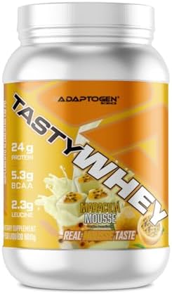 Tasty Whey 3w Gourmet Adaptogen Whey Protein pote 900g Sabor Mara...