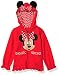 Disney Girls' Minnie Polka-Dot Bow Hoodie