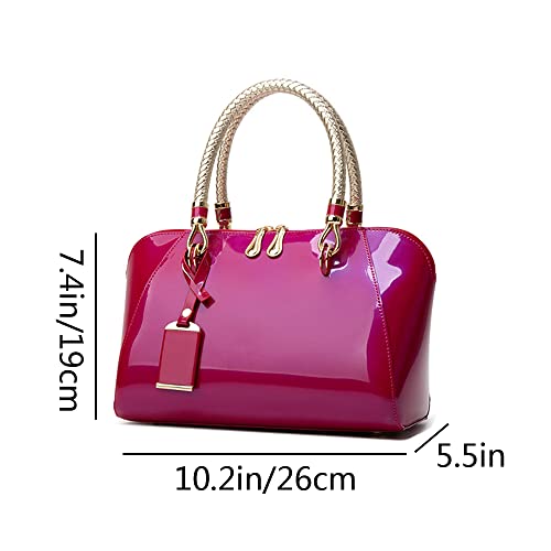 Bolso Satchel de Mujer YAQUNICER con Asa Superior miniatura 3