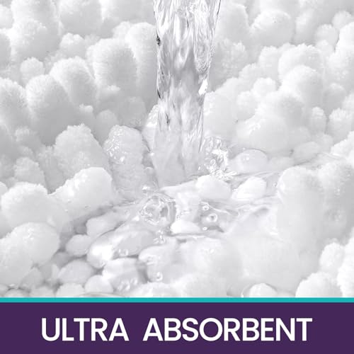 DEXI Bath Mat 50 x 80 cm, Non slip Bathroom Mat, Absorbent and Soft Chenille Bathroom Rug, Machine Washable, Comfortable Floor Mat for Bathtub Toilet Shower Room, White - Image 5