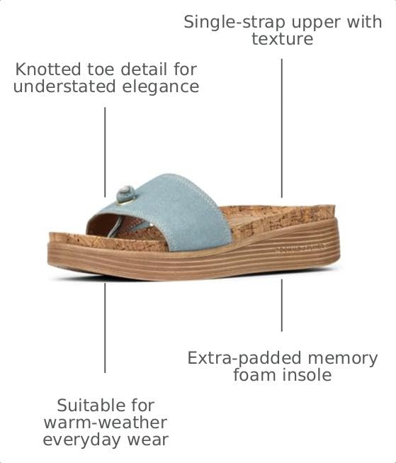 Image of Donald Pliner Women's Farrah Slide Sandals, Women's Summer Sandals, 1,25 inch Slip-On Sandals for Women