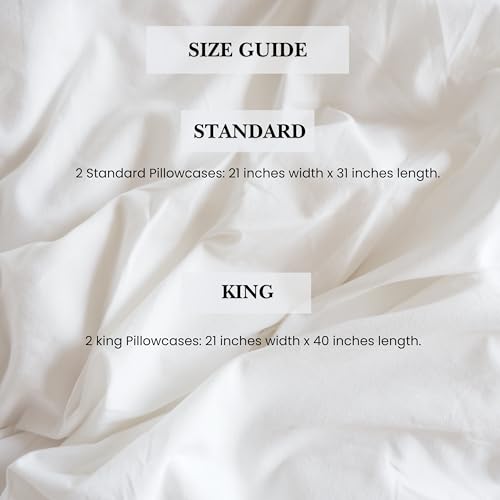 Pointehaven 300 Thread Count Egyptian Cotton Embroidered Pillowcase (Black, Standard) by Pointehaven - Used condition - Image 5