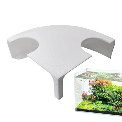 魚のトンネル、エビは水族館のために隠れています | ダブルホールフィッシュハウス,エビトカゲの巣箱の巣のための多機能タンクの装飾テーマ装飾品