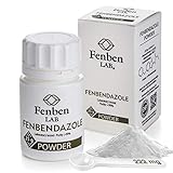Fenbendazol 25g Powder, Purity 99%, by Fenben LAB, 222mg Measuring Spoon Inside, Certified...