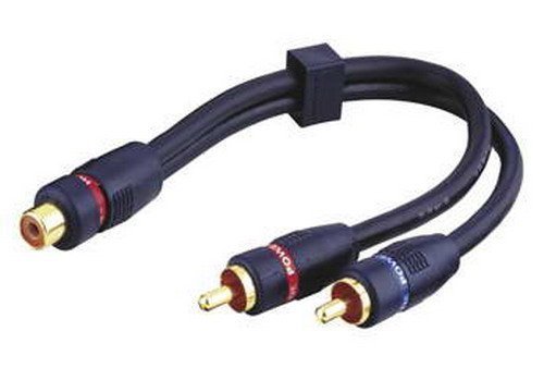 Preisvergleich Produktbild Chinch Video Verteiler 1x weiblich auf 2x männlich