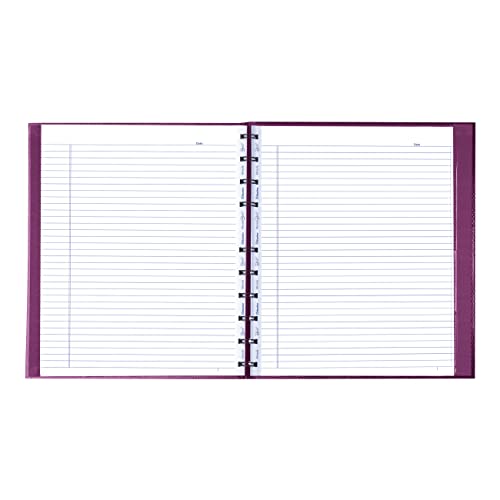 Carnet de notes Blueline MiracleBind raisin 150 pages couverture rigide lézard