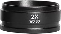 Vista 7 de Kit de accesorios para microscopio WD165 0.5X 0.7X 2.0X Objetivos auxiliares Lente de vidrio Barlow para Zoom Estéreo Microscopio Cámara Microscopio