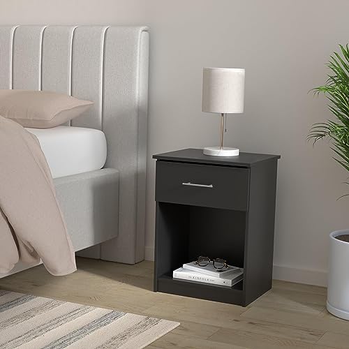 Image of Furinno Tidur Nightstand, 2-Pack, Americano