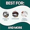 Scotch-Brite Pot + Pan Brush, Durable and Long Lasting Dish Brush with Handle for Scrubbing Stainless Steel, Outdoor Furniture, and Sinks without Scratching, Antimicrobial, and Rinses Clean #3