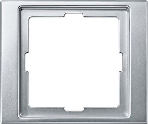 Preisvergleich Produktbild Merten 482160 TRANCENT-Rahmen, 1fach, aluminium