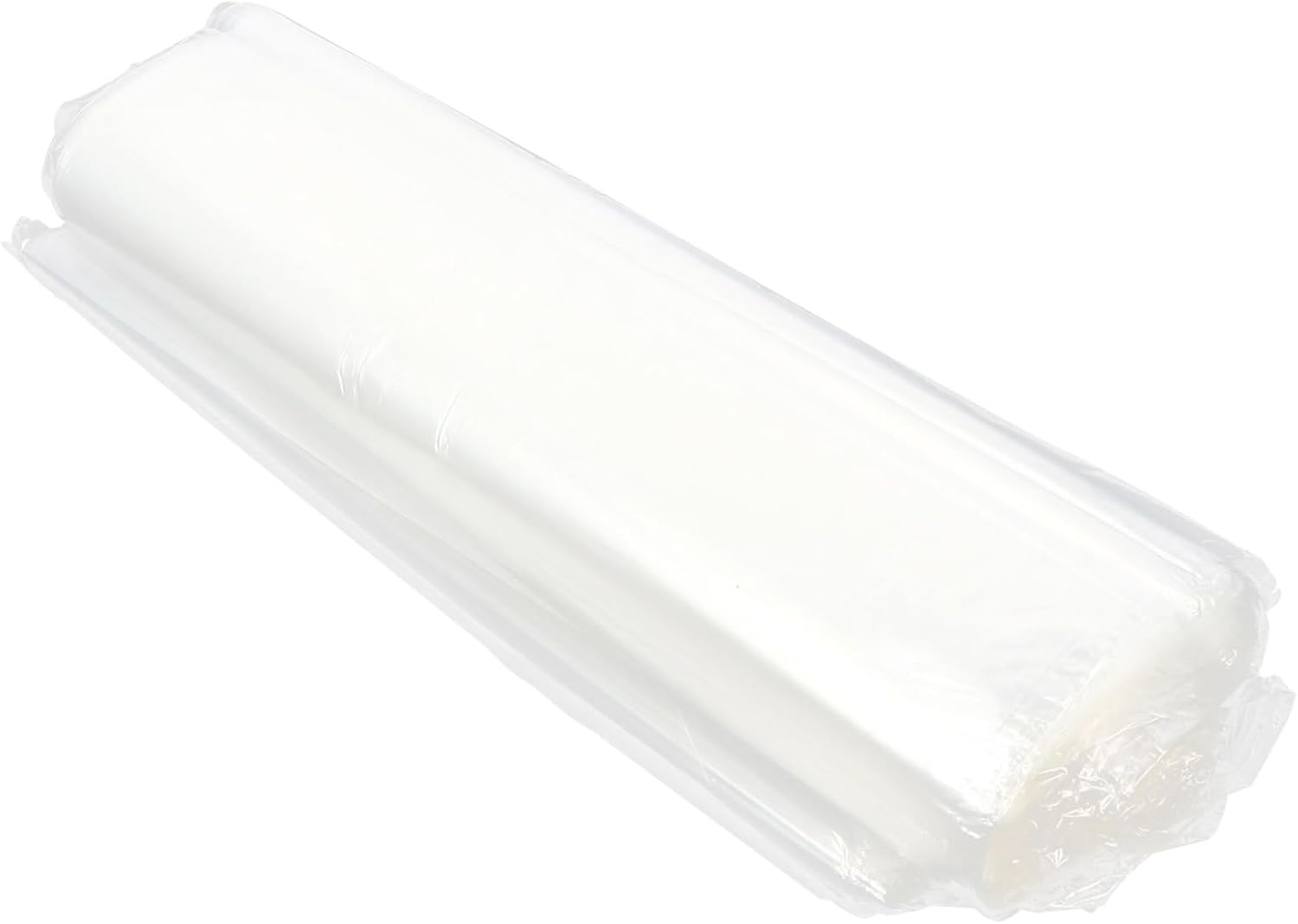 NUOBESTY Heat Shrink Wrap Bag Soft Transparent 100pcs Shrink Wrap Film Press and Seal