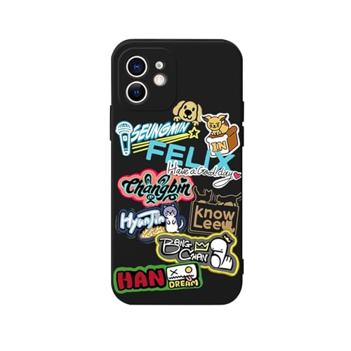 Straykids iPhone�P�[�X �X�}�z�P�[�X �A�j�� �L�����N�^�[ iPhone16e�Ή� �����ی� �g�ѓd�b�P�[�X �ϏՌ� �����h�~ �h�o �y�� ���^ �a���� �v���[���g �M�t�g