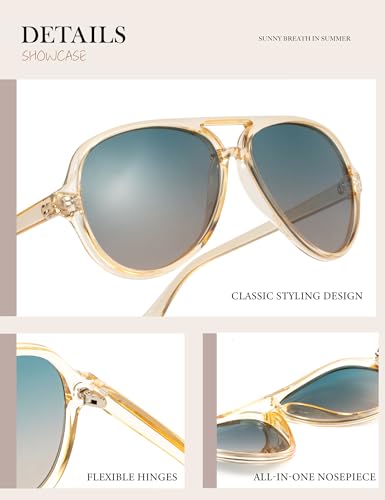 Polarized Sunglasses for Women, Womens Sunglasses Polarized for Shopping, Driving, 2PACKS2