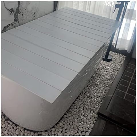 Folding Bathtub Cover - Waterproof, Dust-Proof Insulation for Standard Bathtubs - Durable, Easy to Store, Perfect for Home & Travel