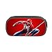 Spider-Man Homecoming Schlampermäppchen Pencil Case,21,5x10x5,5cm, Mäppchen tragbare Büro-Aufbewahrungstasche und Kosmetiktasche, Metallic