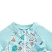 YAGATA Kinder Jungen Badeanzug Bademode Jungen Uv-Schutz Bade-Set Dinosaurier Badeshorts Badebekleidung Hellblauer Haier 18-24 Monate