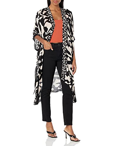 Angie womens Women's Printed Kimono