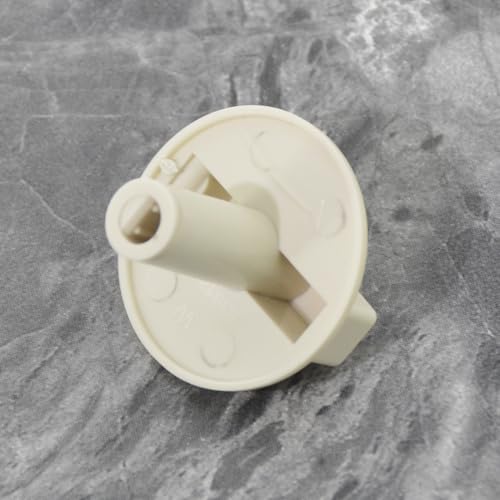 Image of 2PCS 63818002 Temp Control Knob for Wall Heater Replacement | Fits for TPI63818002 Household Appliance Baseboard, Heater Knob, Off White