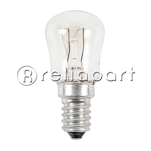 Reliapart Candy ampoule lampe pour Hoover four E14, 15 W, 230240 V, 300 °C, S22, T22 (lot de 1)
