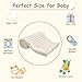 Eonkasp Soft Fleece Baby Blanket Ultra Cozy Baby Blankets for Boys Girls Warm and Lightweight Infant Toddler Newborn Receiving Gift with Reversible Stripes for Crib Stroller, 30x40 Inch, Cream