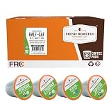 Fresh Roasted Coffee, Organic Water-Processed Half-caf Variety Pack K-Cup Pods for Keurig Brewers, Medium Roast, USDA Organic, Kosher, 96 Count Loose Pack