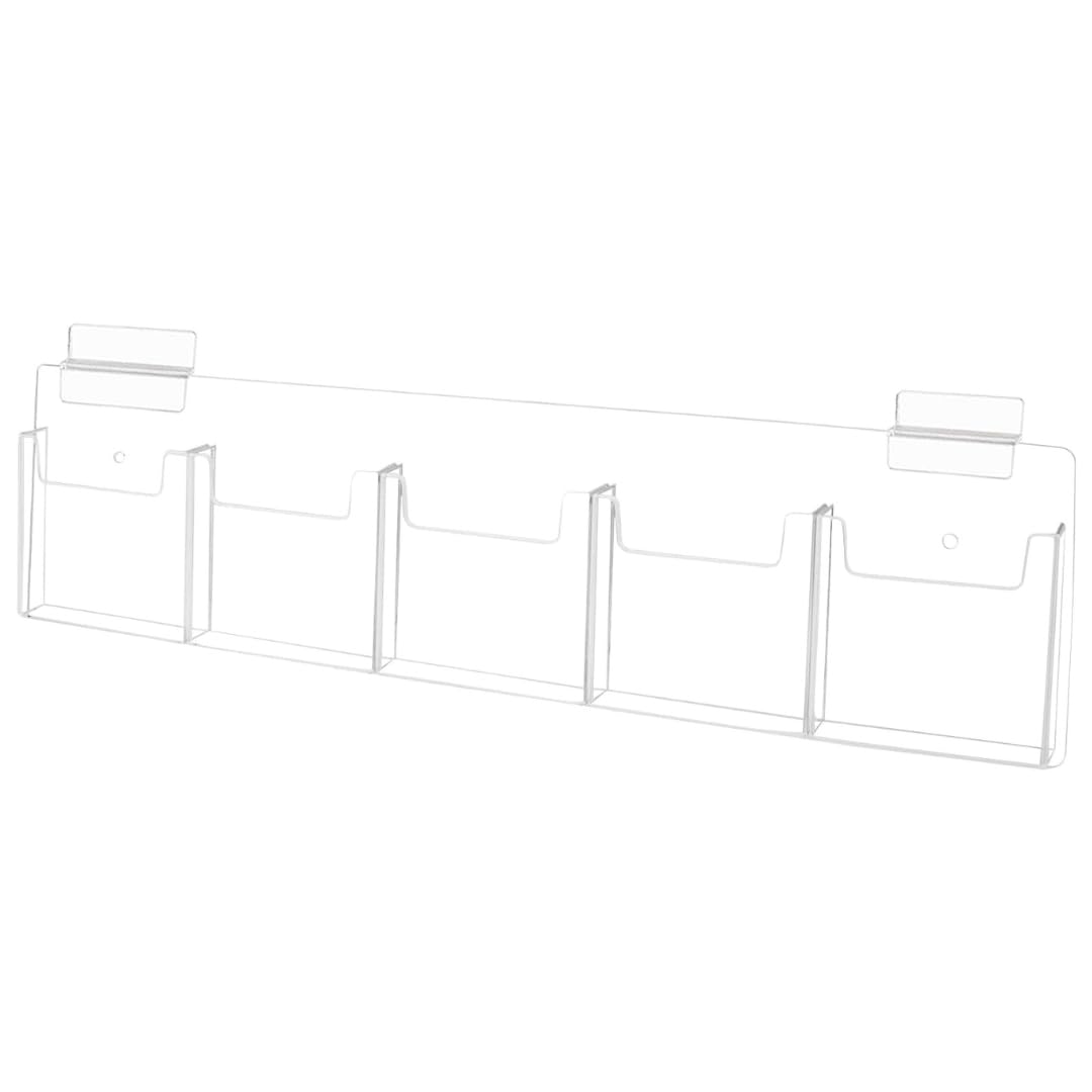 Slatwall Brochure Holder for 4