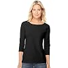 Hanes Women’s Stretch Cotton Raglan Sleeve Tee