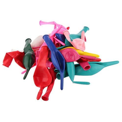 Inzopo 100 Stück Latex-Luftballons, Link-O-Loon-Ballons für Hochzeit, Geburtstag, Party, Dekoration Cover