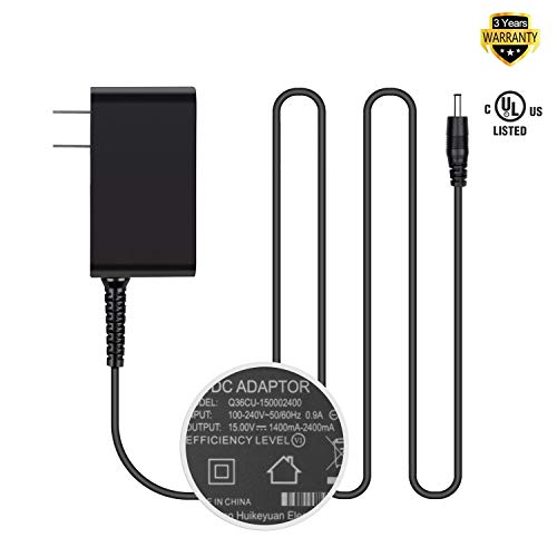 [UL Listed] TFDirect 15V New Global AC/DC Adapter for Creative SR20 SR20A P/N: