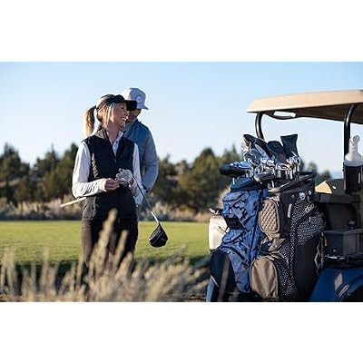 Sun Mountain Women's Stellar Lightweight Cart Golf Bag, 14-Way Top, 2025 Model