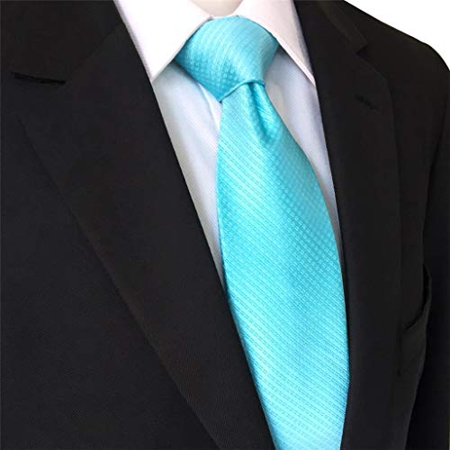 S&W SHLAX&WING Gravatas masculinas de cor sólida masculina gravata de seda empresarial Wedd06