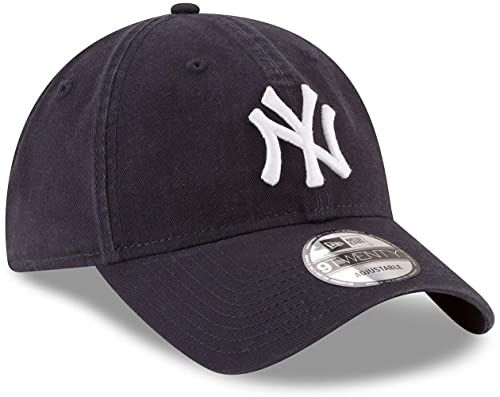 Boné New Era MLB Khaki Core Classic 9TWENTY Ajustável, tamanho único, Marrom, Tamanho Único