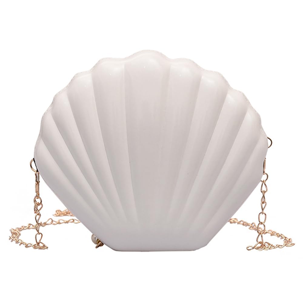 YGCHEN Muschel Tasche Meerjungfrau Handtasche Damen Accessoi