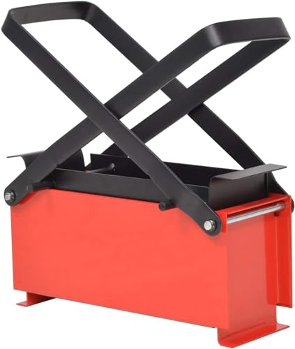 Pressen HwZeQr Papierbrikettpresse Stahl Rot-Schwarz