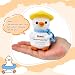 FilmHOO Mothers Day Birthday Gifts for Mom from Daughter Son Stocking Stuffers for Women I Duck Love You Mom Handmade Crochet Funny Cool Cute Small Duck