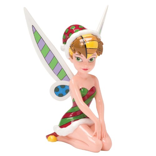 Enesco Disney by Britto Seasonal Tinker Bell Figurine, 8-1/4-Inch