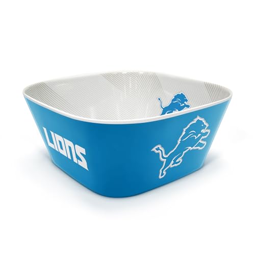 YouTheFan NFL Detroit Lions Large Party Bowl