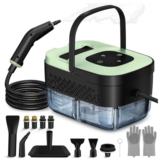 Portable Steam Cleaner with 16 Accessories
