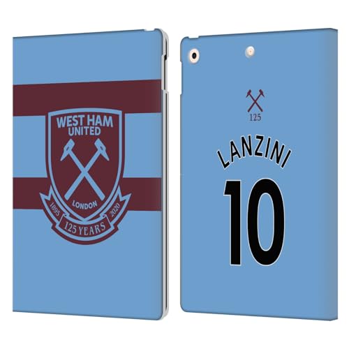 Protection iPad 10.2 West Ham United à utiliser au bureau ou devant le match de Lanzini