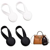 Pluvyze 4Pcs Magnetclips Kinderwagen Magnet Clips Kinderwagen Magnetclip Hut-Clip Magnetclips Kinderwagen Magnetclip für Reisen, Handtasche, Rucksack, Gepäck, magnetischer Hutclip Tragbar Outdoor