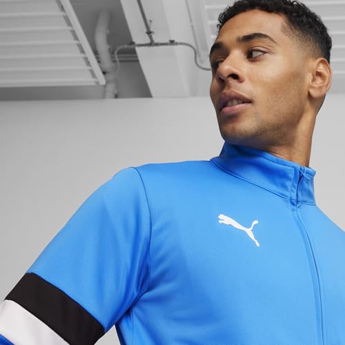 PUMA Teamrise Tuta da Pista, Ignite Blue Black, L Uomo - 4