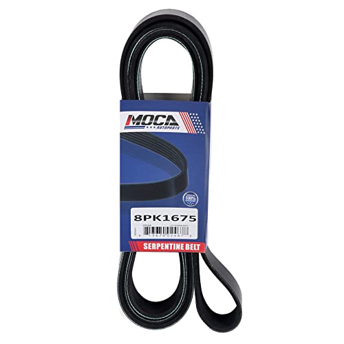 MOCA 8PK1675 Serpentine Belt 2009-2010 for Cadillac CTS