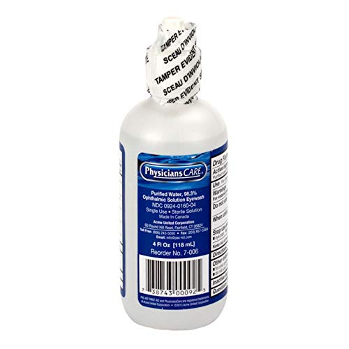 PhysiciansCare Eye Wash Solution, 4 Ounce Bottle #1