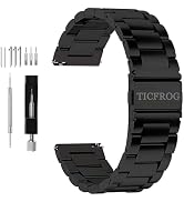 Amazon.co.jp: [TICFROG] 22mm 時計バンド 樹脂交換ベルト 22ミリ