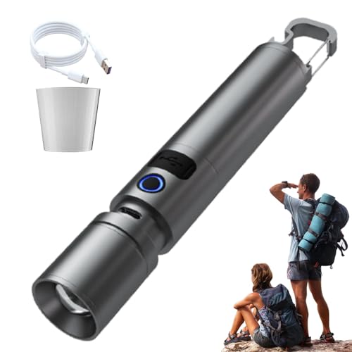Lampe de poche de camping LED pour éclairer vos nuits sous la tente en forêt